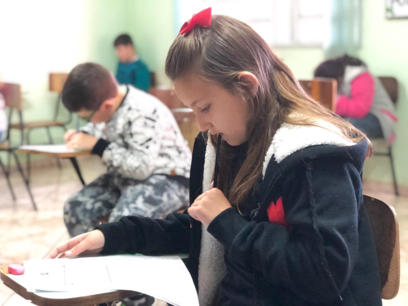 AUTORIDADES MIRINS: ALUNOS REALIZARAM PROVA CLASSIFICATÓRIA